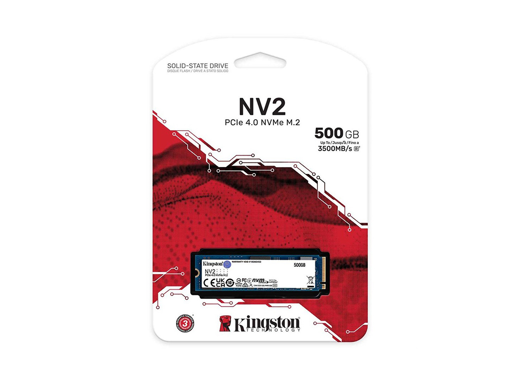 DISCO SOLIDO KINGSTON M2 500GB PCI EXPRESS SNV3S