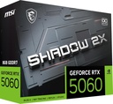 Tarjeta de vídeo MSI RTX 5060 8GB GDDR7 128-Bit Shadow 2x